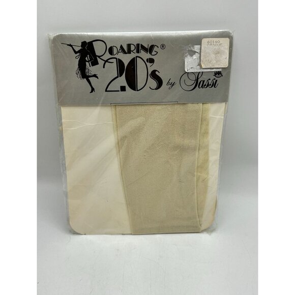 Roaring 20s By Sassi 100% Nylon Stockings - Made In USA - Picture 5 of 7